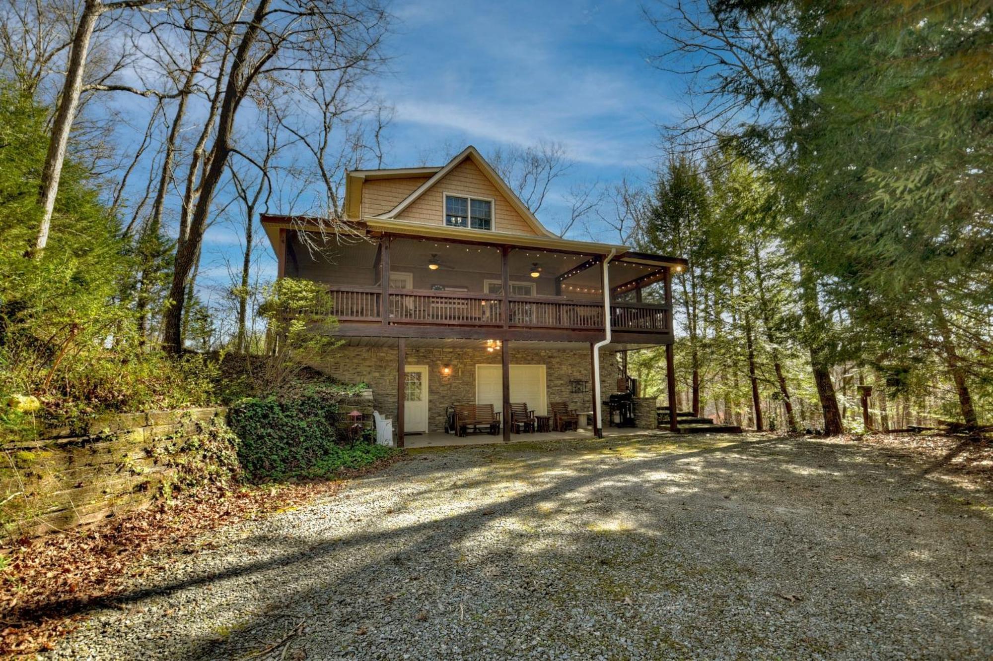 Southern Living Cottage Cozy Up By The Fire Relax On The Porch And Enjoy Peaceful Surroundings Blue Ridge Ngoại thất bức ảnh